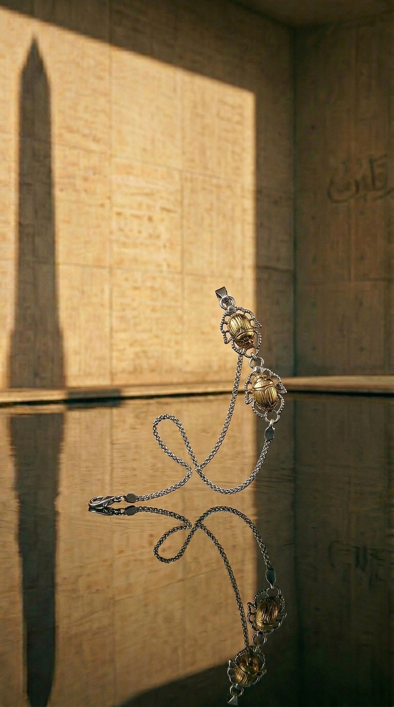 "ملاك"Scarab Bracelet