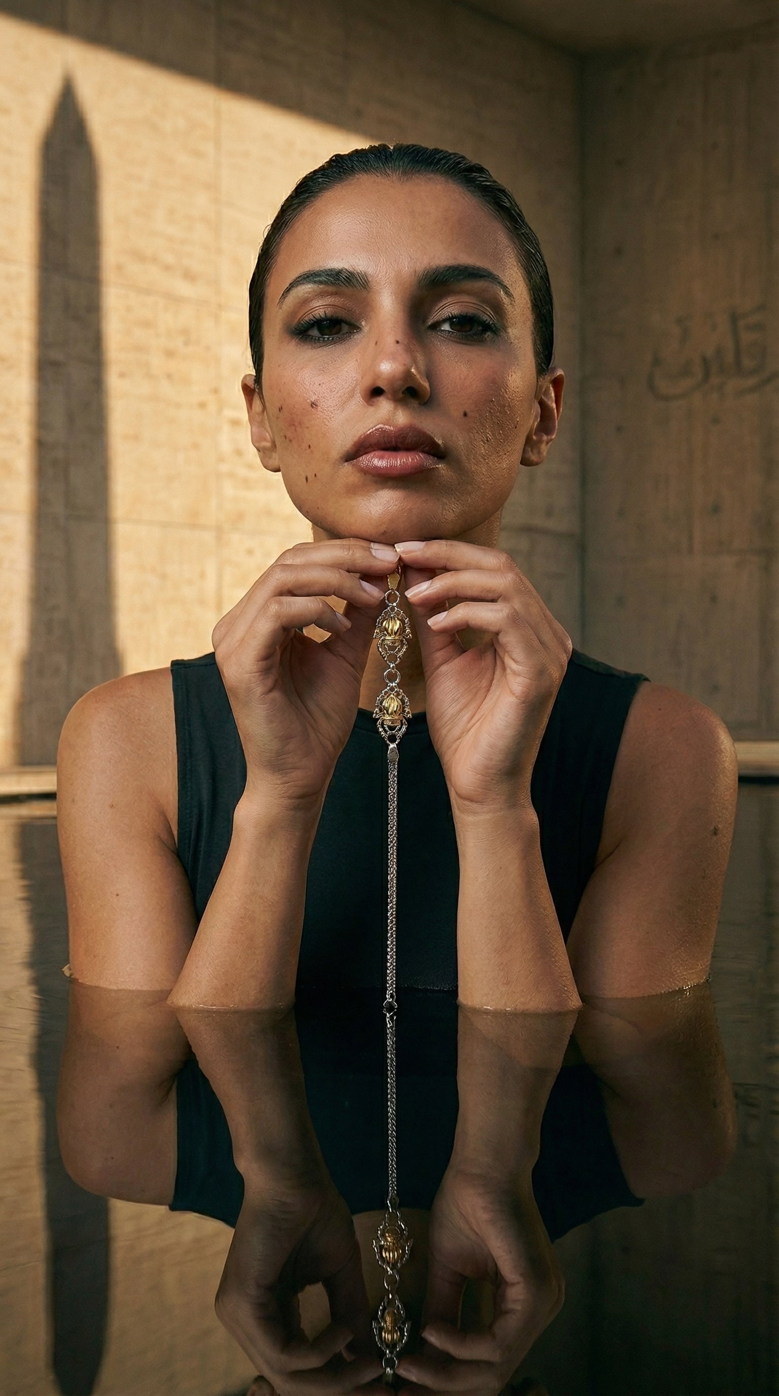 "ملاك"Scarab Bracelet