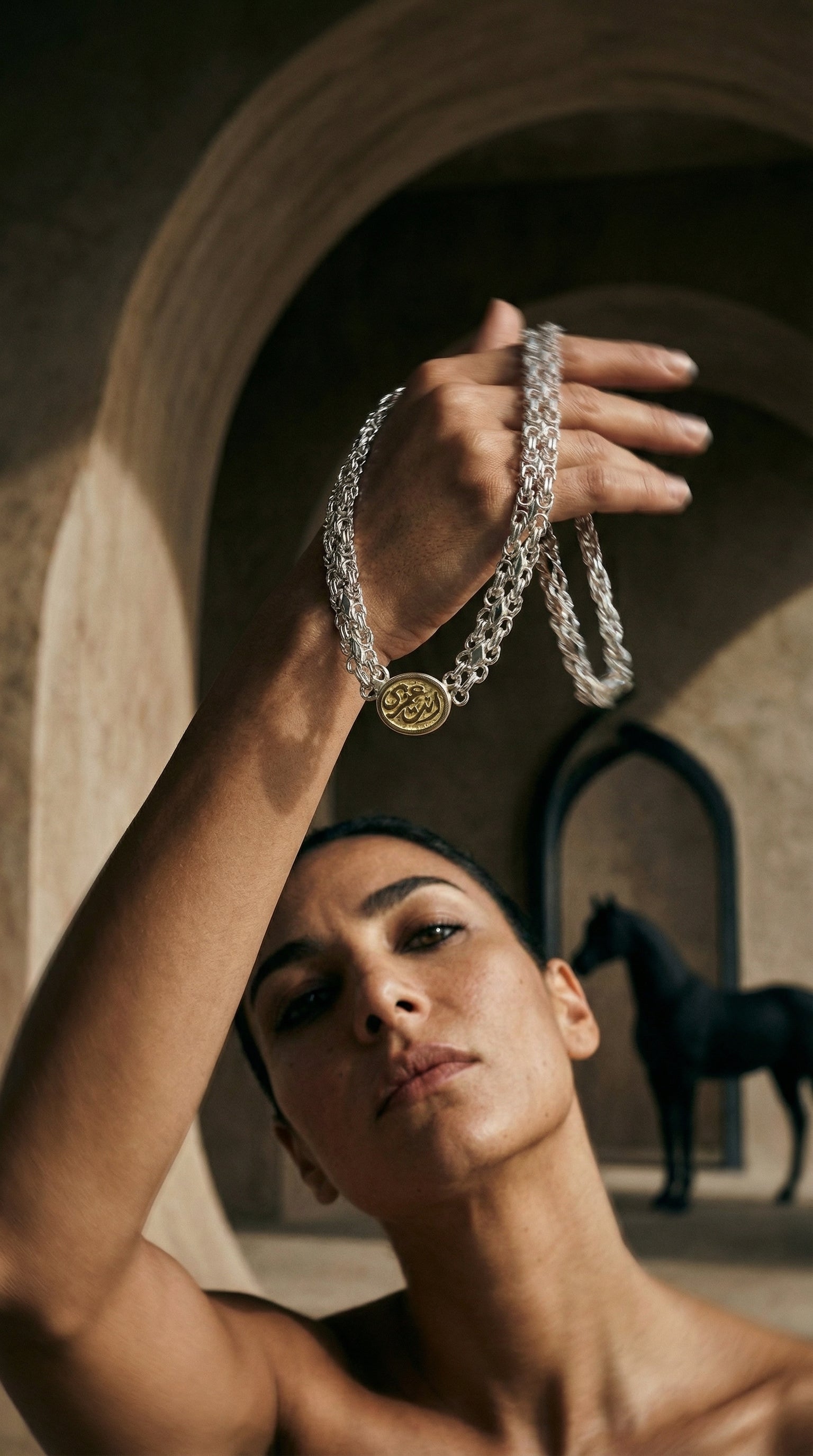 Omri Medallion Necklace