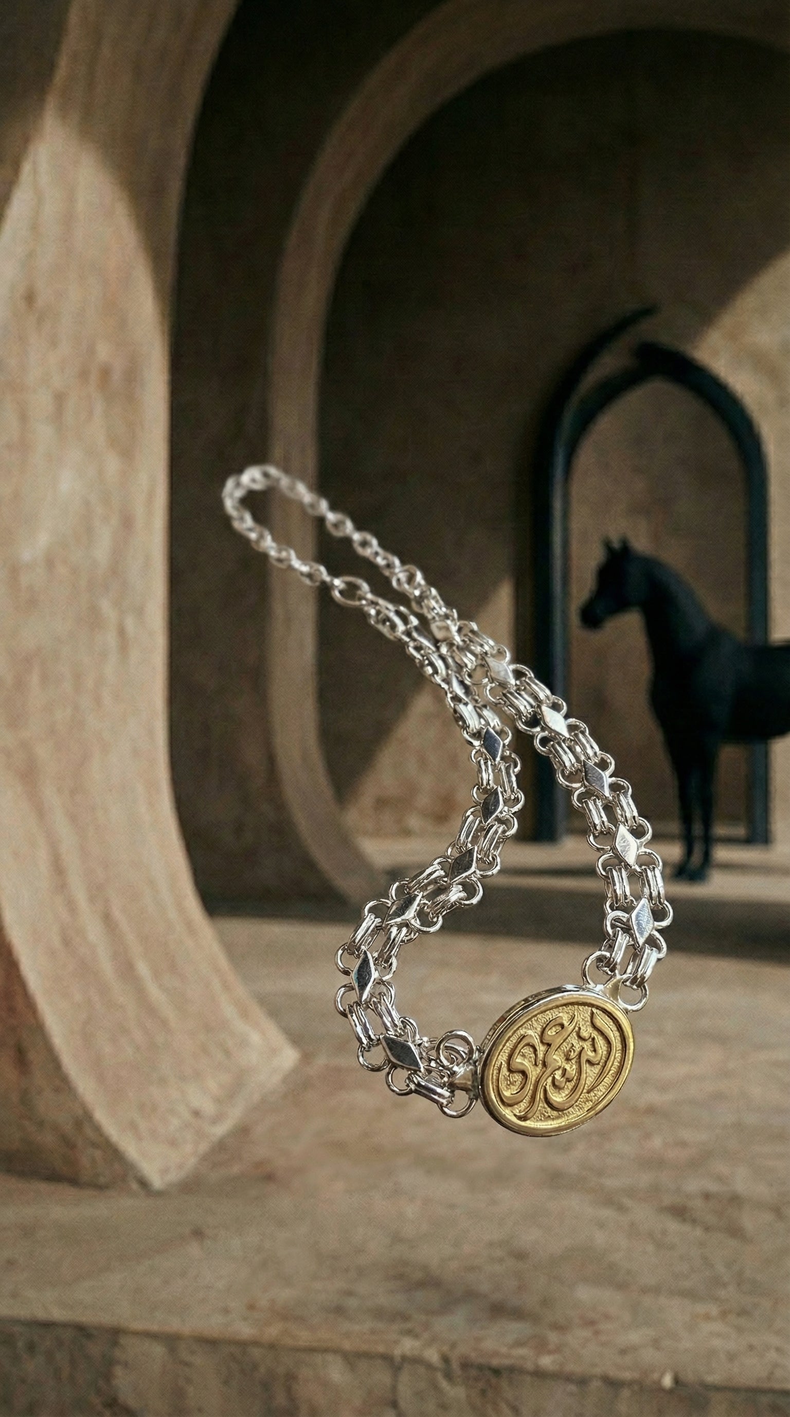 Omri Medallion Necklace